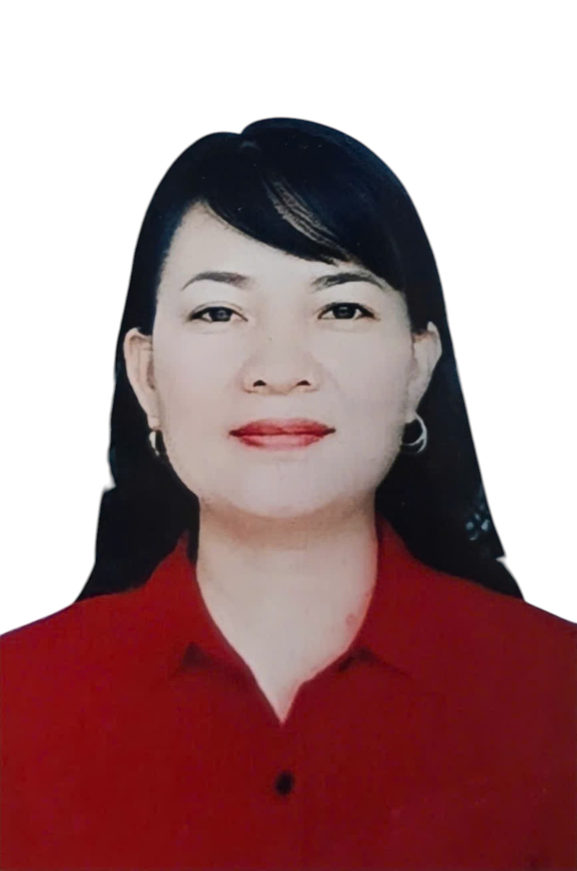 Nguyễn Thị Sen — Phó Chủ tịch UBMTTQ Việt Nam xã