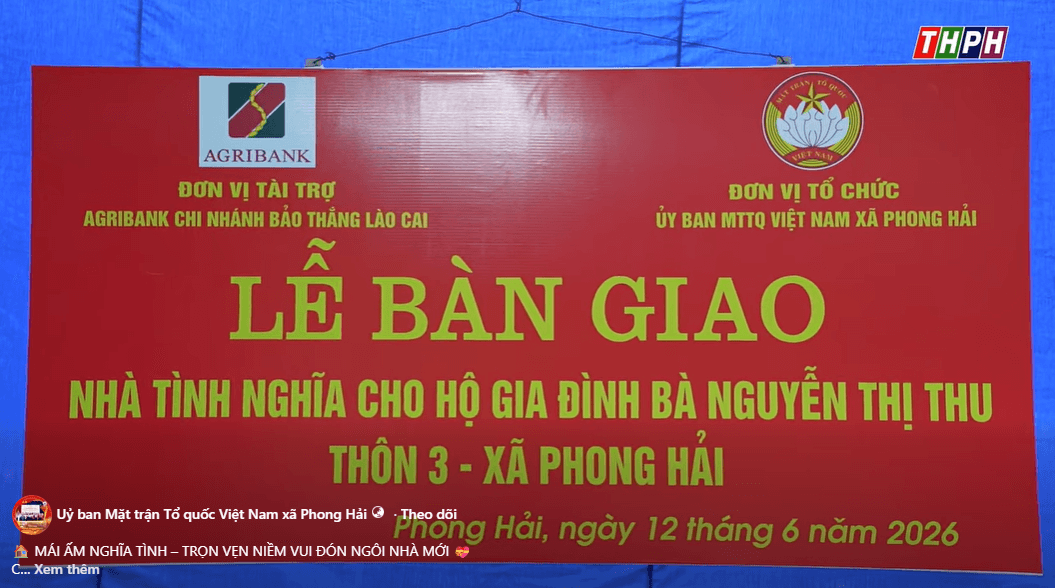 🏠 MÁI ẤM NGHĨA TÌNH – TRỌN VẸN NIỀM VUI ĐÓN NGÔI NHÀ MỚI 💝