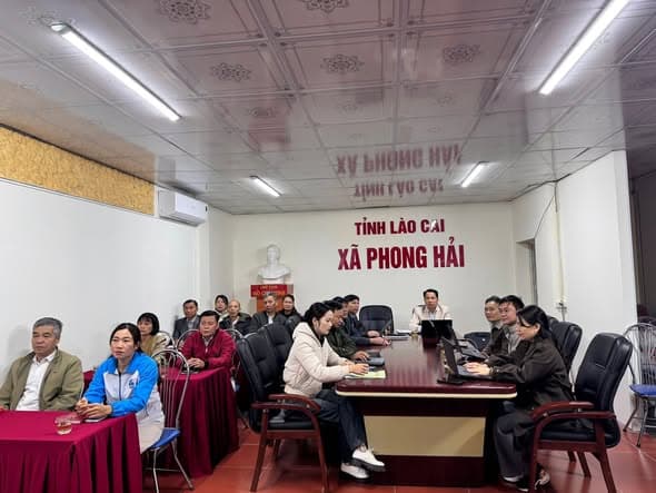 MTTQ VIỆT NAM XÃ PHONG HẢI THAM DỰ HỘI NGHỊ TẬP HUẤN CÔNG TÁC BẦU CỬ NHIỆM KỲ 2026–2031