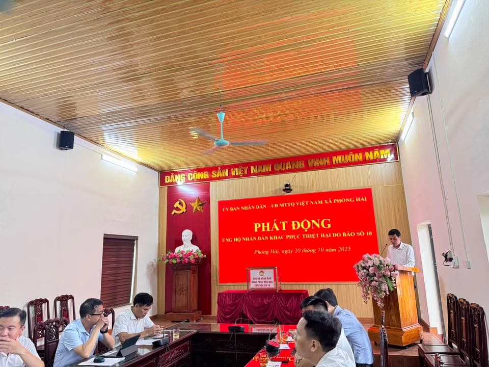 🌧 PHONG HẢI CHUNG TAY ỦNG HỘ ĐỒNG BÀO SAU BÃO SỐ 10 🌧